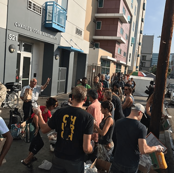 Los Angeles New Warriors – Help to the Homeless
