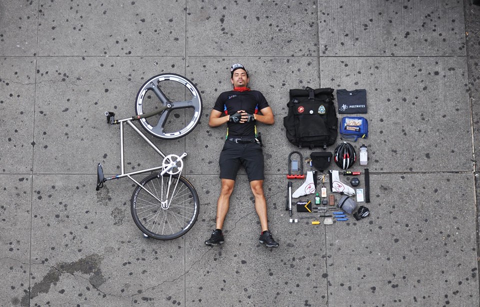 Bike Courier Moves Surplus Food to the Homeless to Fight Climate Change